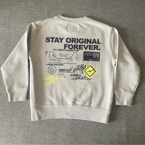 Zara kids sweatshirt  size 6 - Picture 2 of 4